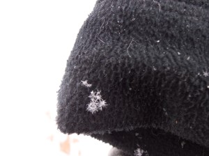 Snow on Hat