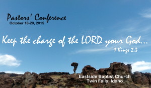 Keep the Charge of the LORD Your God