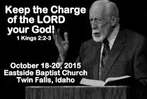 2015 Pastors Conference Audio Messages