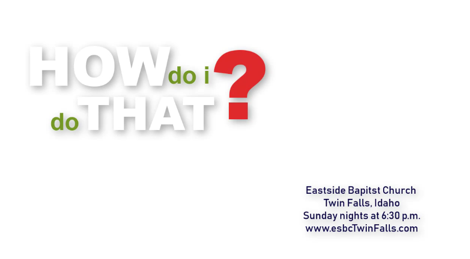 How Do You Walk in the Fear of the LORD?