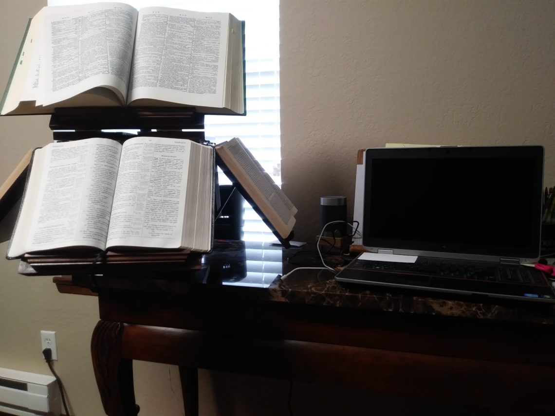 The Monticello Book Stand