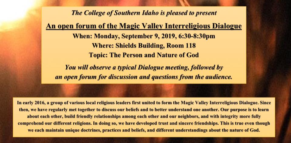 The Person and Nature of God