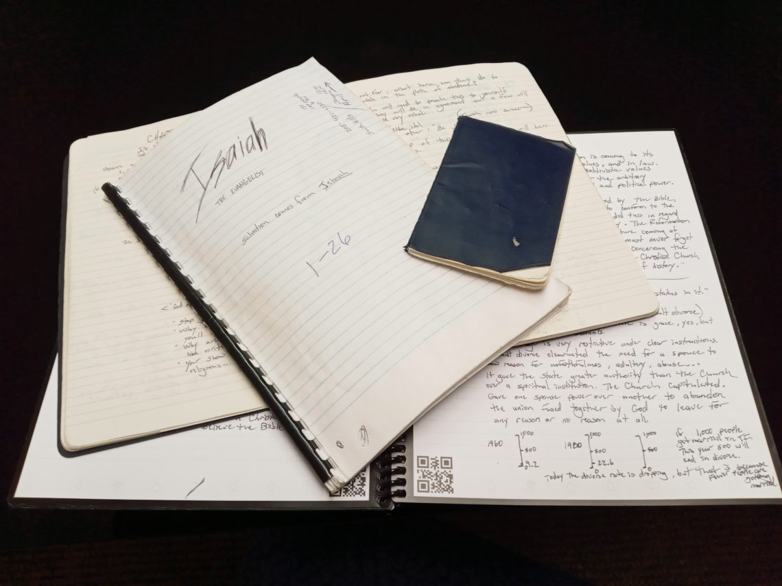 The Anatomy of the Handwritten Notes