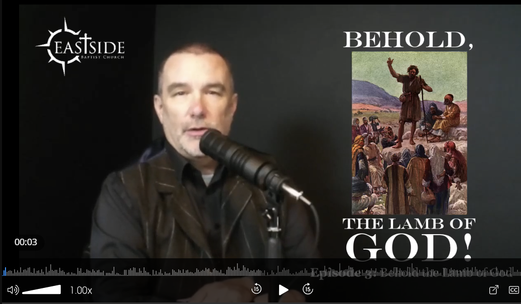 Behold, The Lamb of God